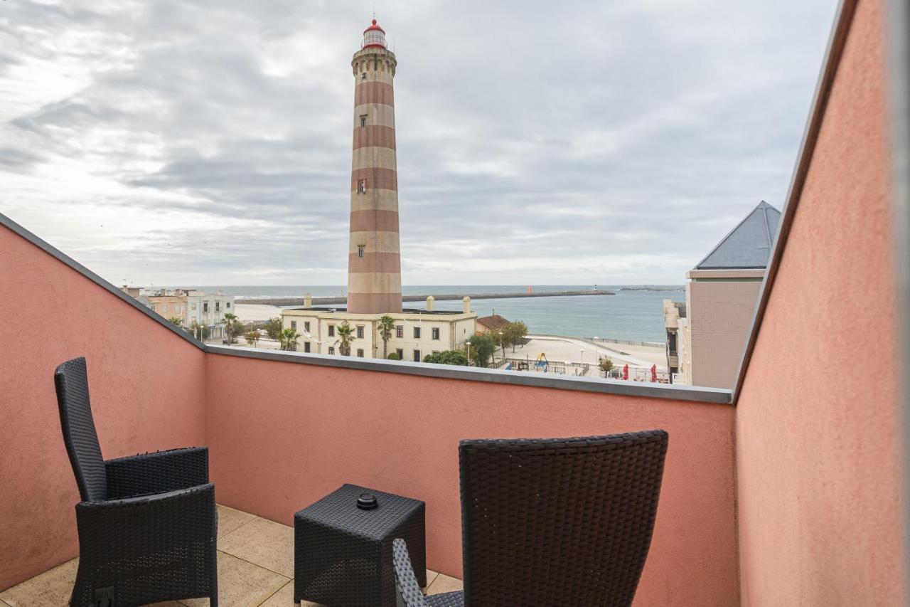 Hotel Farol กาฟันญา ดา นาซาเร ภายนอก รูปภาพ